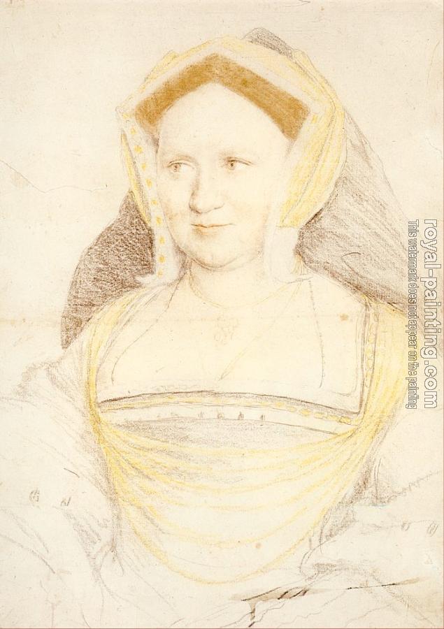 Hans The Younger Holbein : Portrait of Lady Mary Guildford
